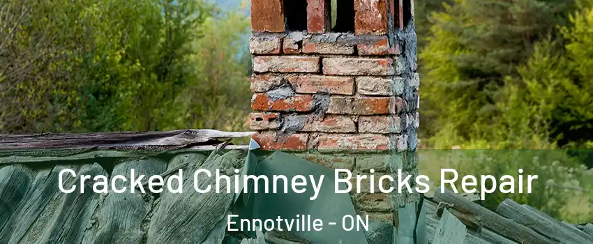  Cracked Chimney Bricks Repair Ennotville - ON