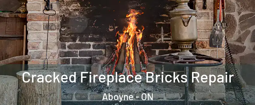  Cracked Fireplace Bricks Repair Aboyne - ON