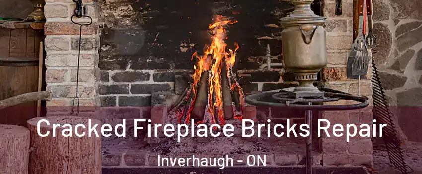  Cracked Fireplace Bricks Repair Inverhaugh - ON