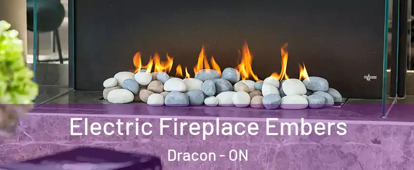  Electric Fireplace Embers Dracon - ON