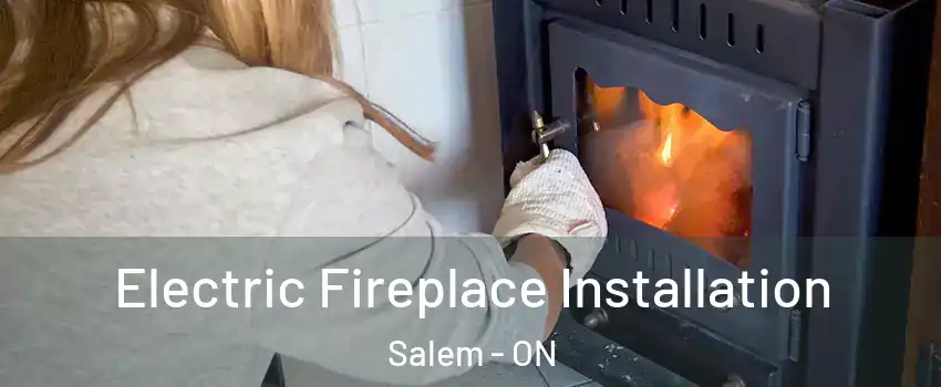  Electric Fireplace Installation Salem - ON