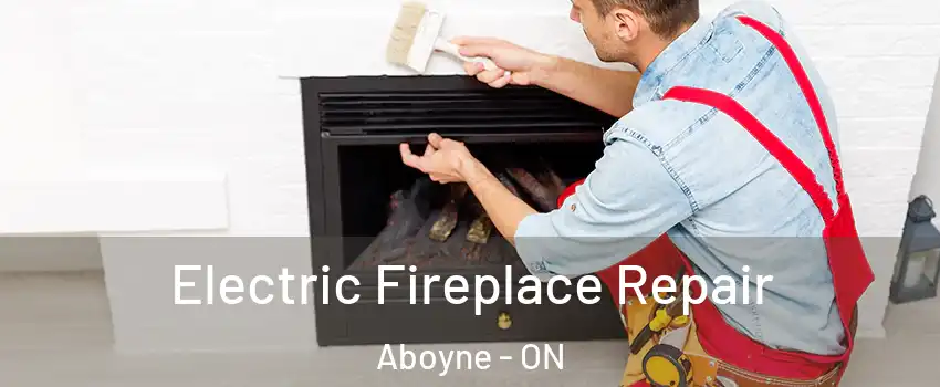  Electric Fireplace Repair Aboyne - ON