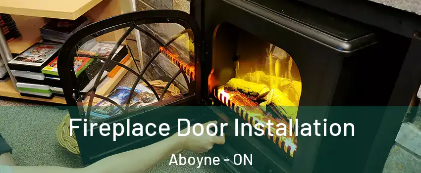  Fireplace Door Installation Aboyne - ON