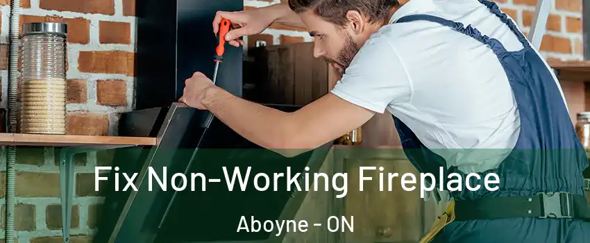  Fix Non-Working Fireplace Aboyne - ON