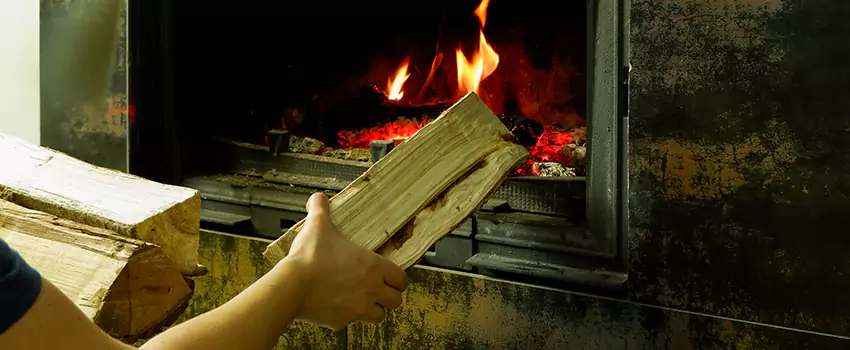 Wood Stove Heat Resistant Wall Repair in Fergus, Ontario