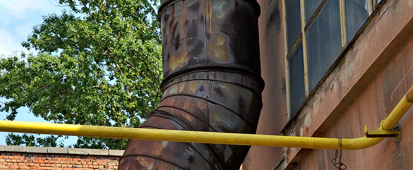 Lightning Protection Installation System for Industrial Chimneys in Fergus, Ontario