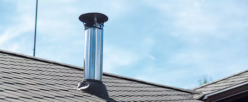 Outdoor Metal Chimney Installation in Fergus, Ontario