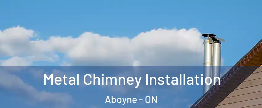  Metal Chimney Installation Aboyne - ON