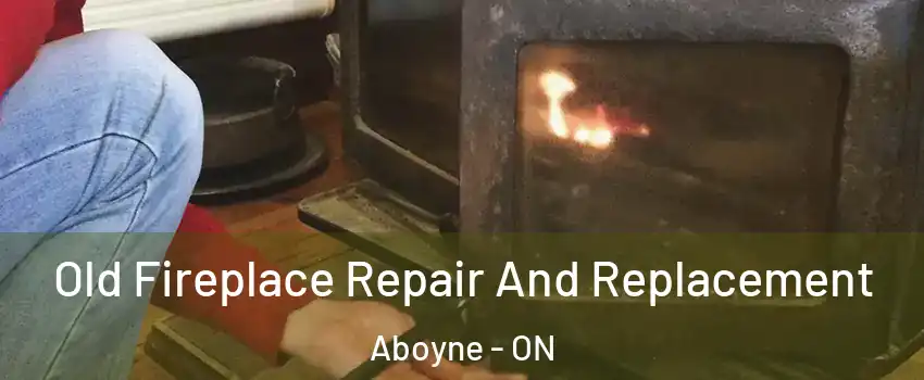  Old Fireplace Repair And Replacement Aboyne - ON
