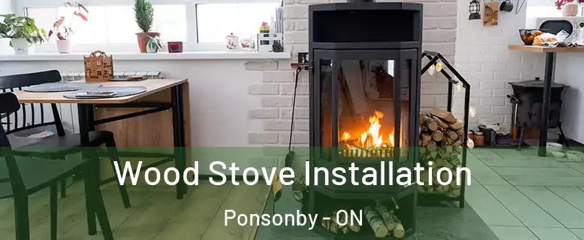  Wood Stove Installation Ponsonby - ON
